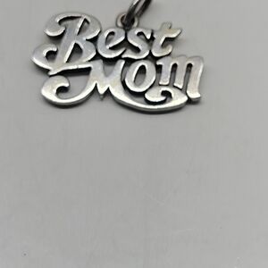 James Avery    925 Silver 'Best Mom' Charm